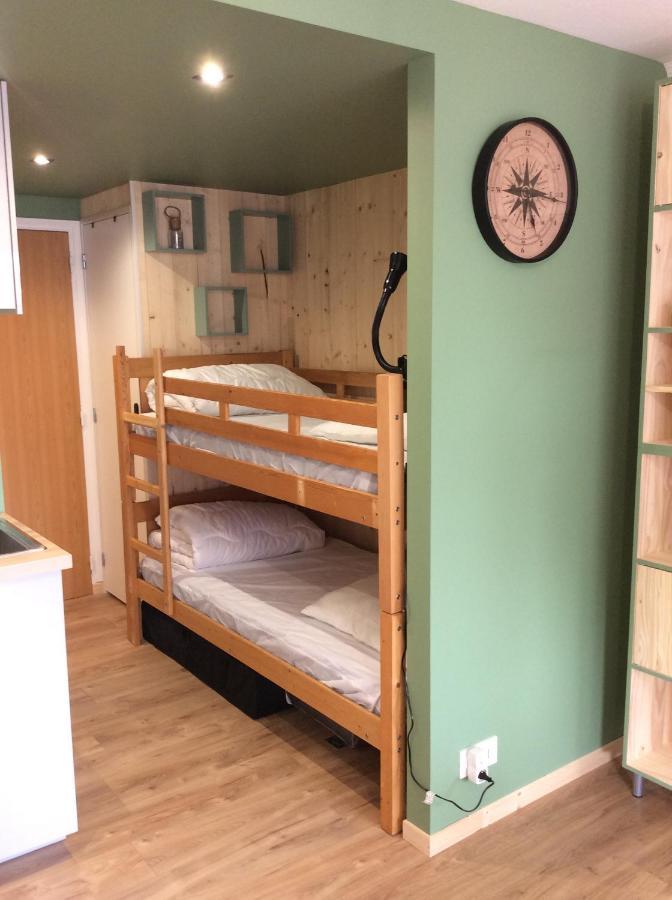 Les Obiones, Fort Mahon Plage, magnifique studio cabine 4p vue latérale mer avec balcon , parking privé gratuit, wifi, classé 2 étoiles, exposition plein sud en Baie de Somme Exterior foto